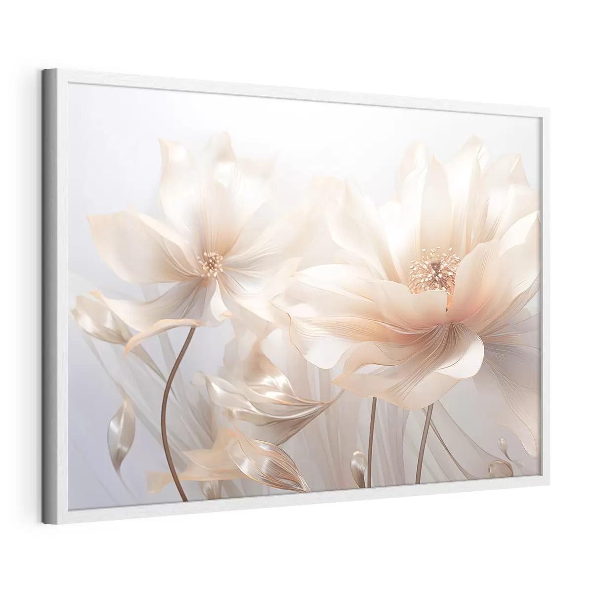 Poster Sanfte Pfirsichblüten f44836