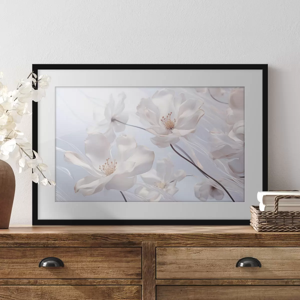 Poster Blüten und Hingabe f44931