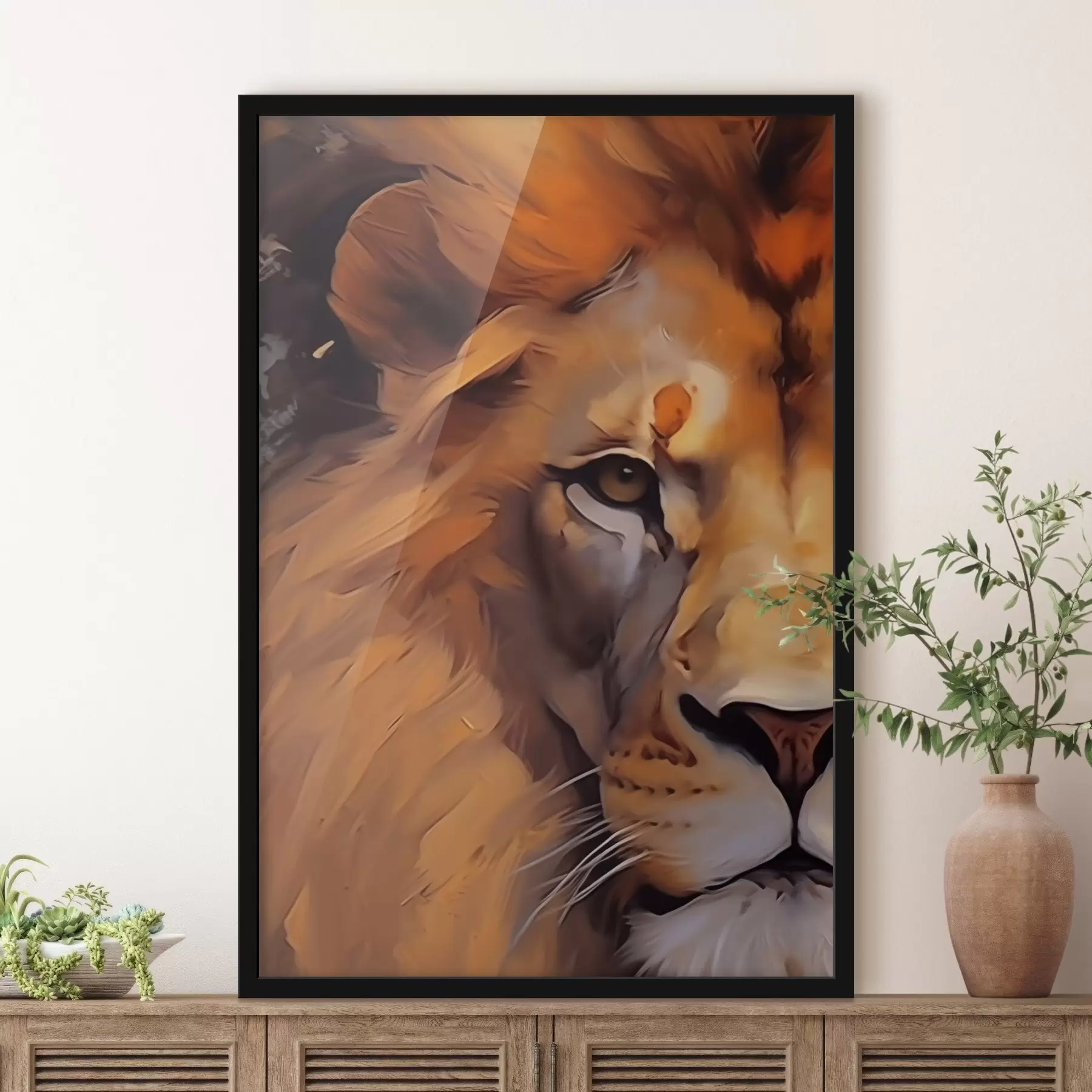 Fototapete Löwe f44996