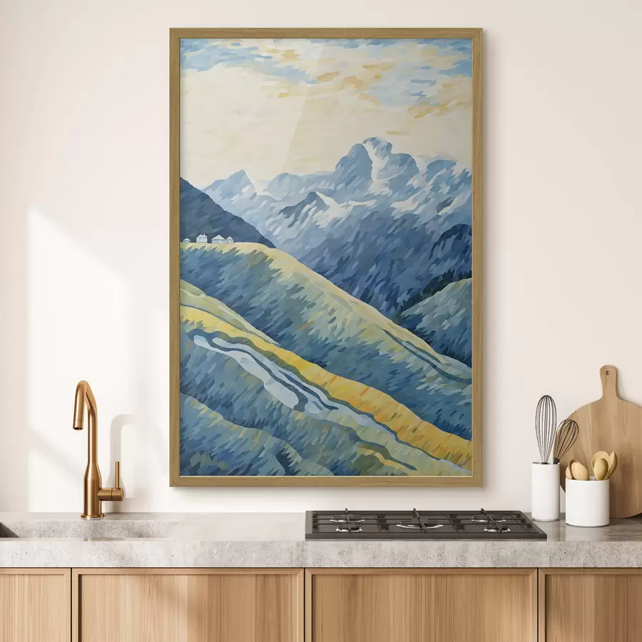 Fototapete Berglandschaft f45027