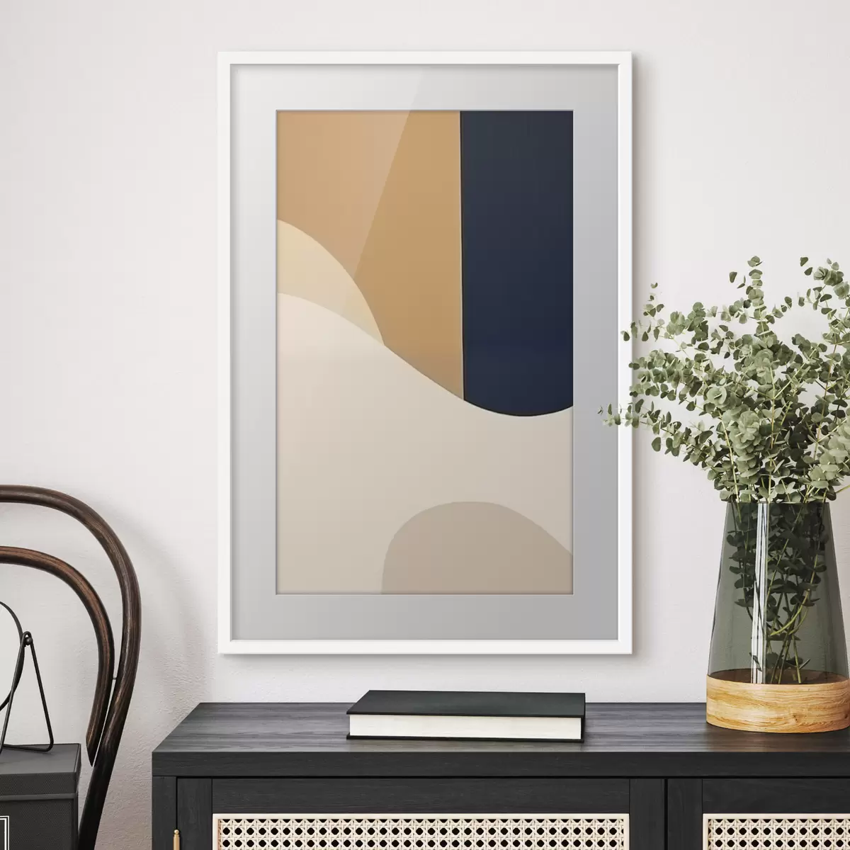 Poster Abstrakte Wellen f45073