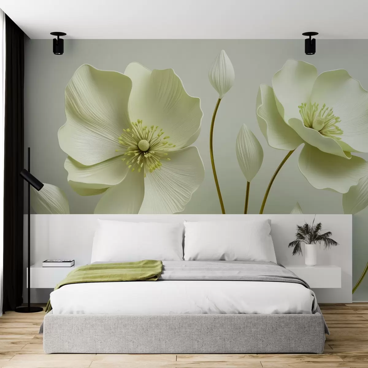Fototapete Anmutige Blumen w04248v2