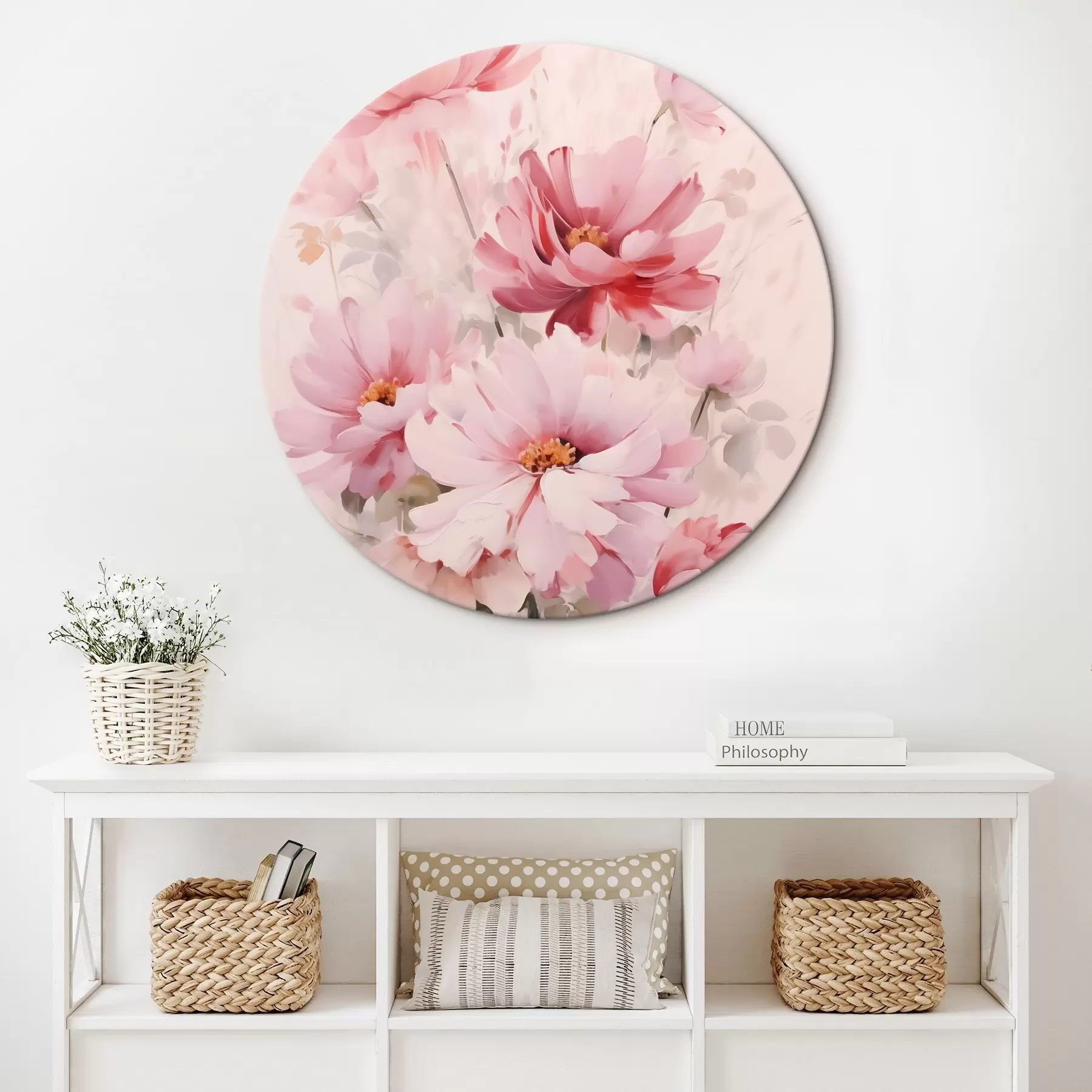 Fototapete Blumenstrauß Nachahmung Malerei r45120