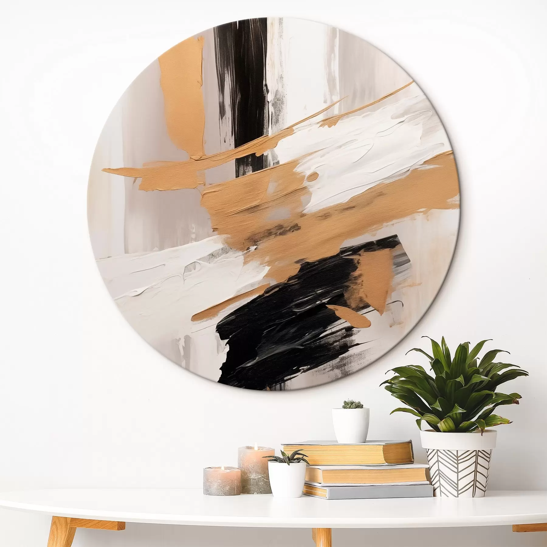 Fototapete Moderne Abstraktion Nachahmung von Pinselstrichen r45127