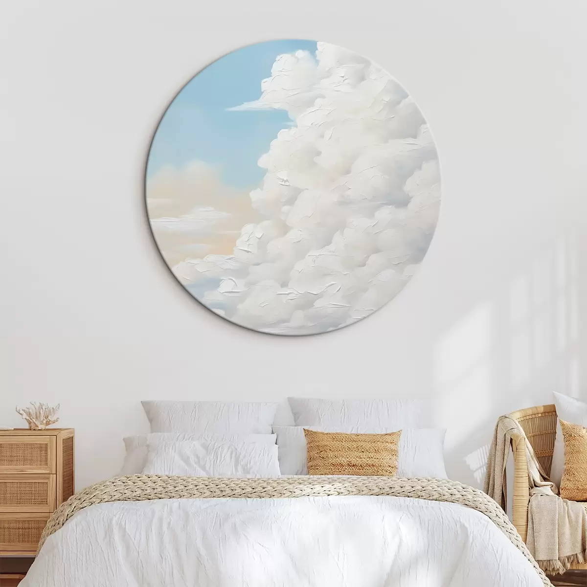 Runde Wandbilder Himmel und Wolken r45130