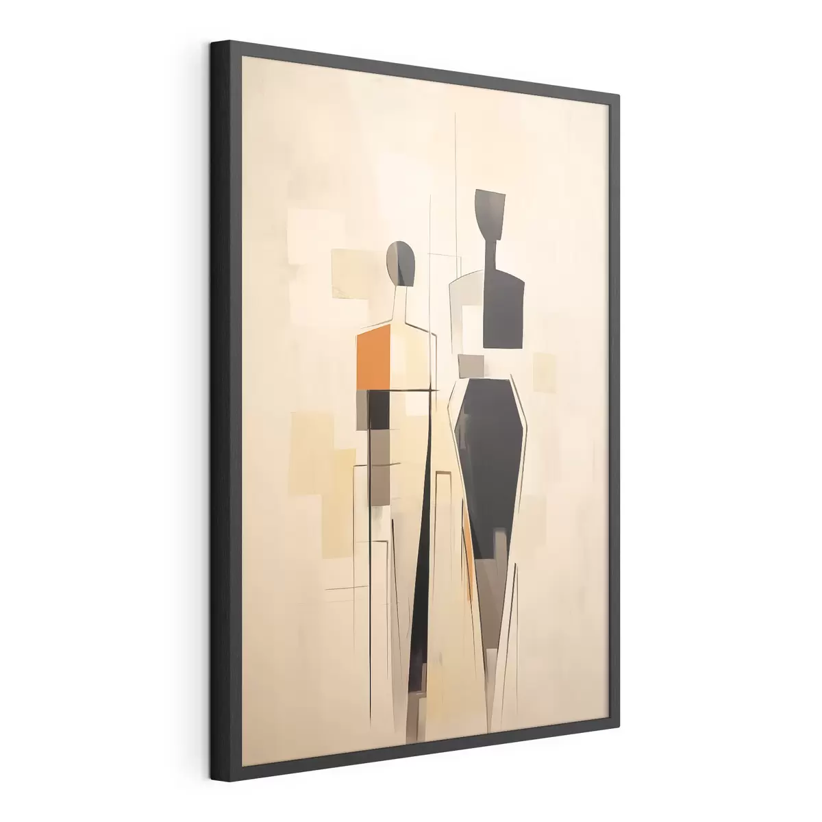Poster Abstrakte Silhouetten f45124