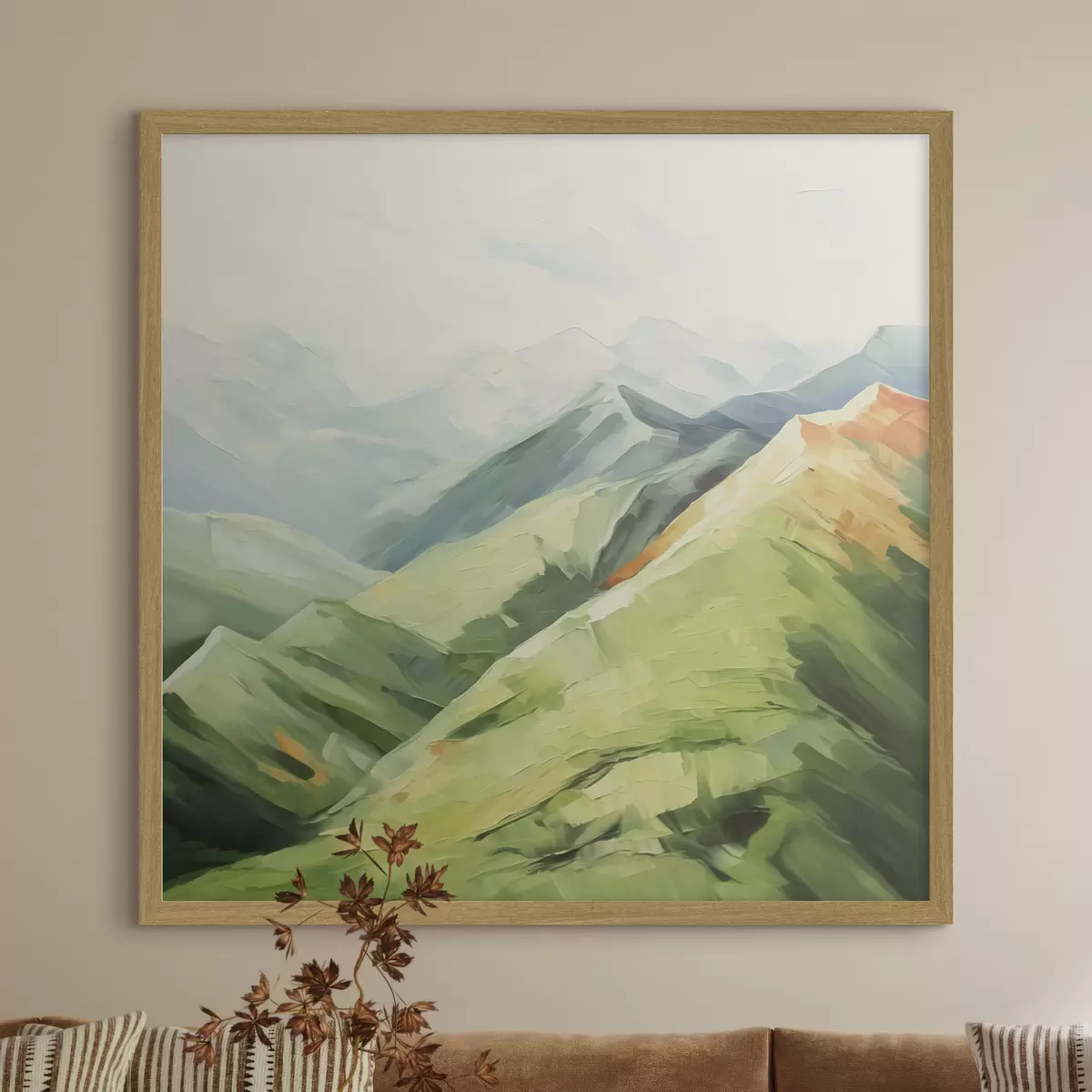 Poster Berglandschaft f45125