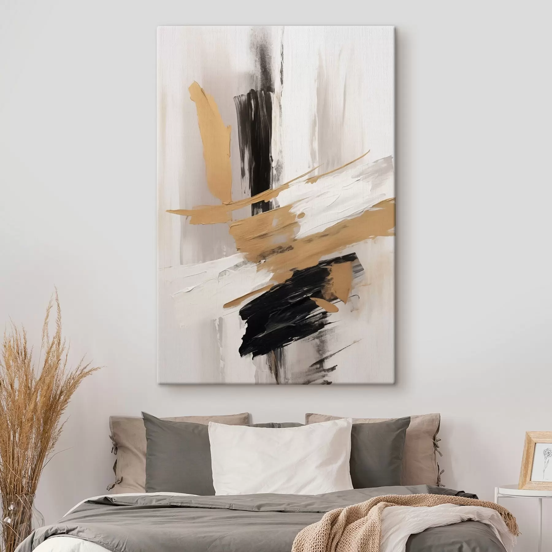 Fototapete Moderne Abstraktion Nachahmung von Pinselstrichen s45127