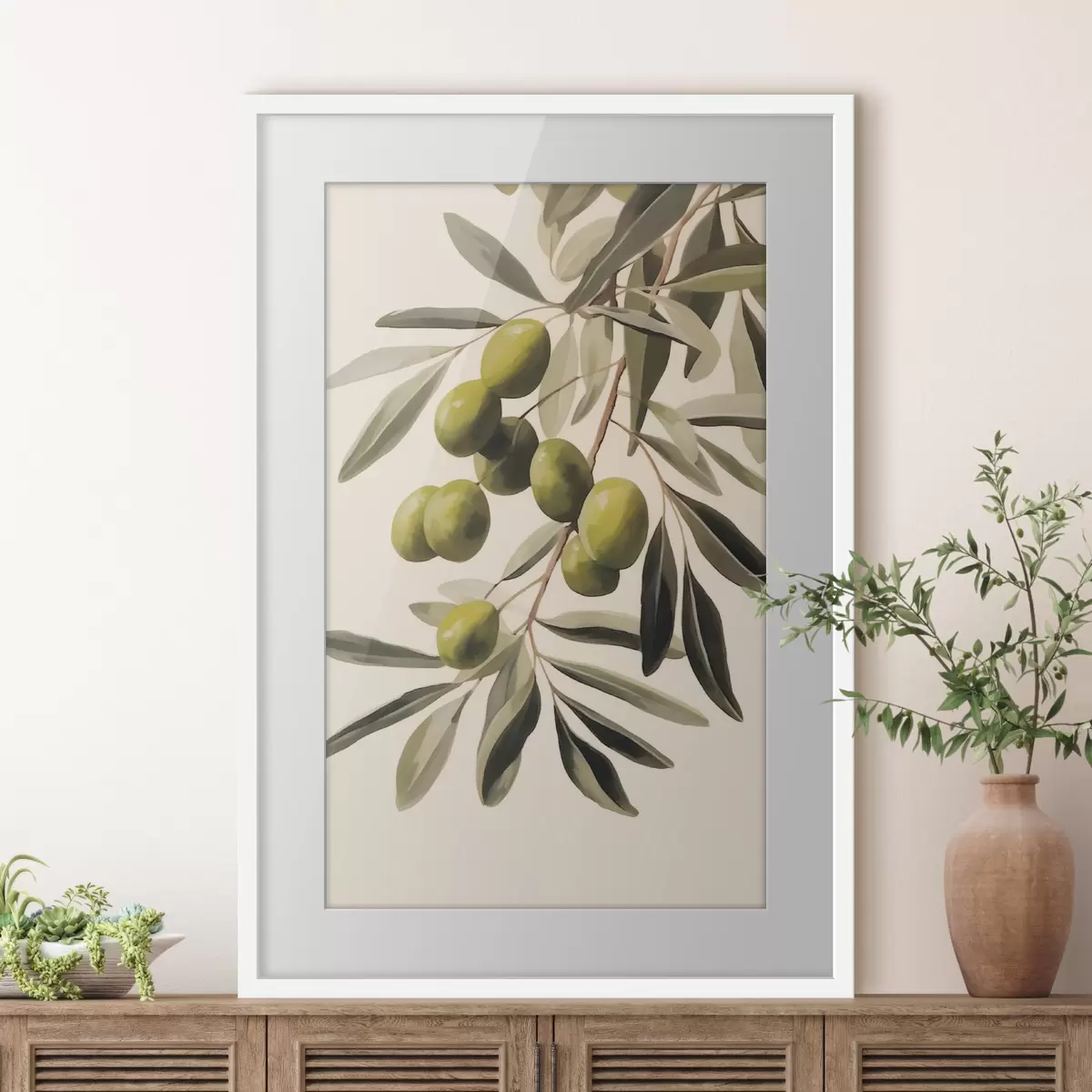Poster Olivenzweig f45138