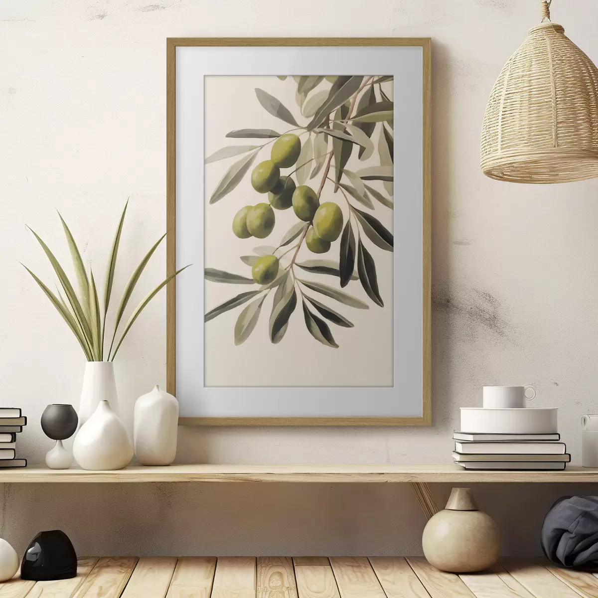 Poster Olivenzweig f45138