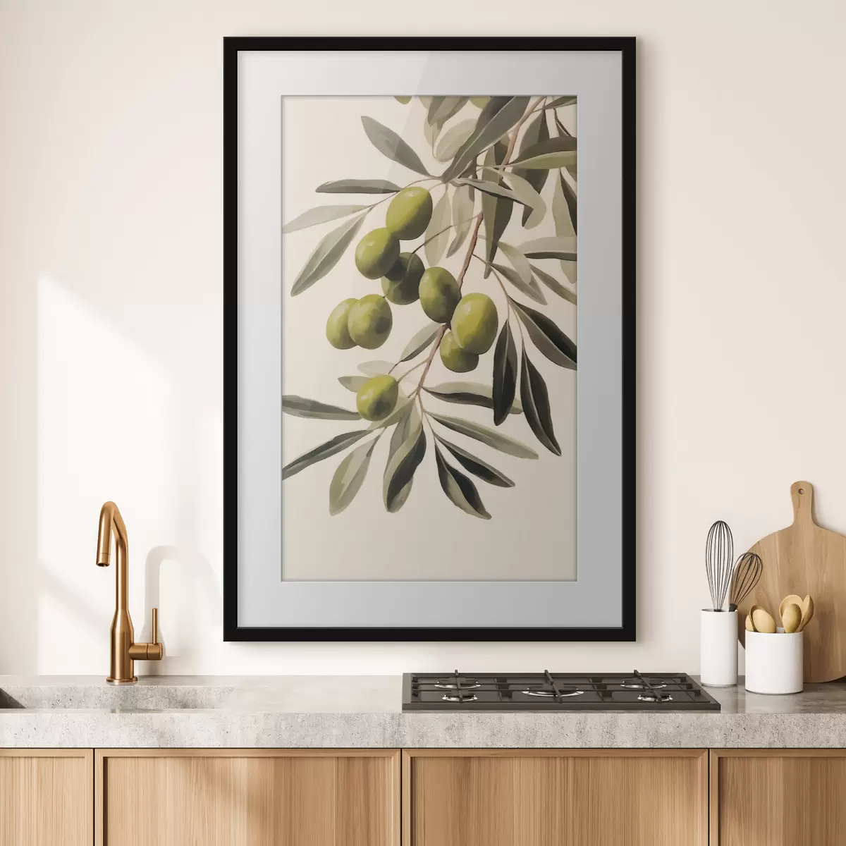 Poster Olivenzweig f45138