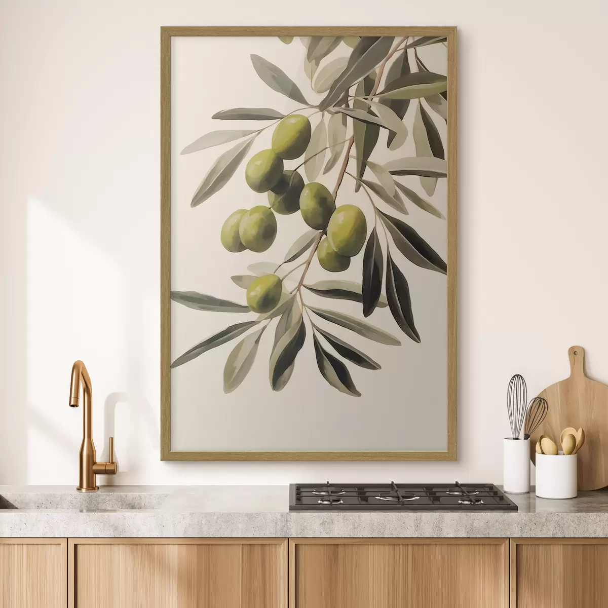 Poster Olivenzweig f45138