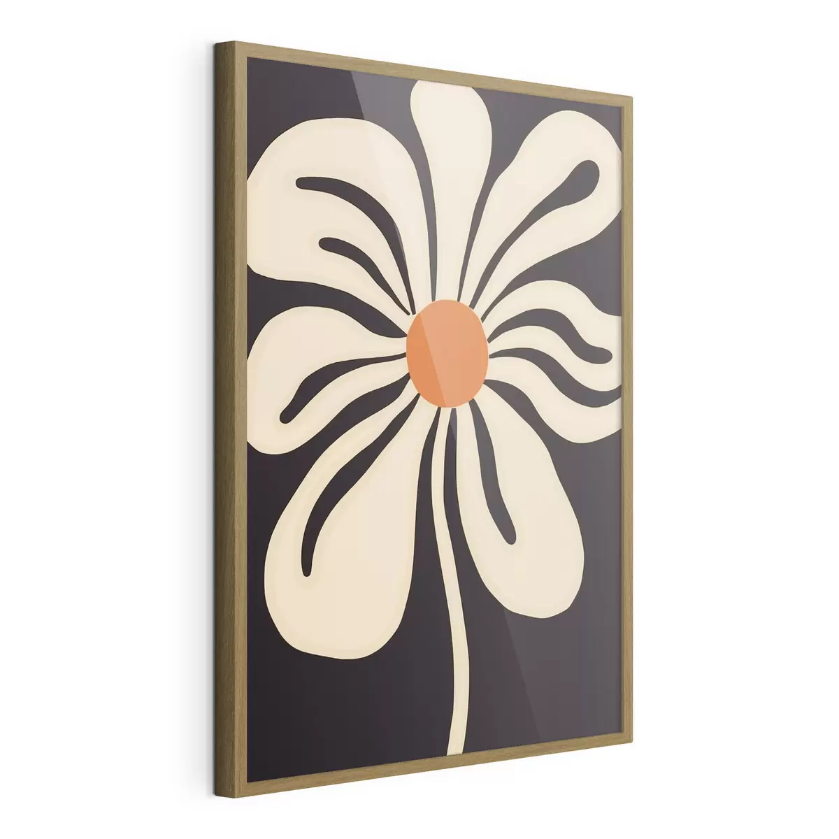 Poster Stilisierte Blume f45150