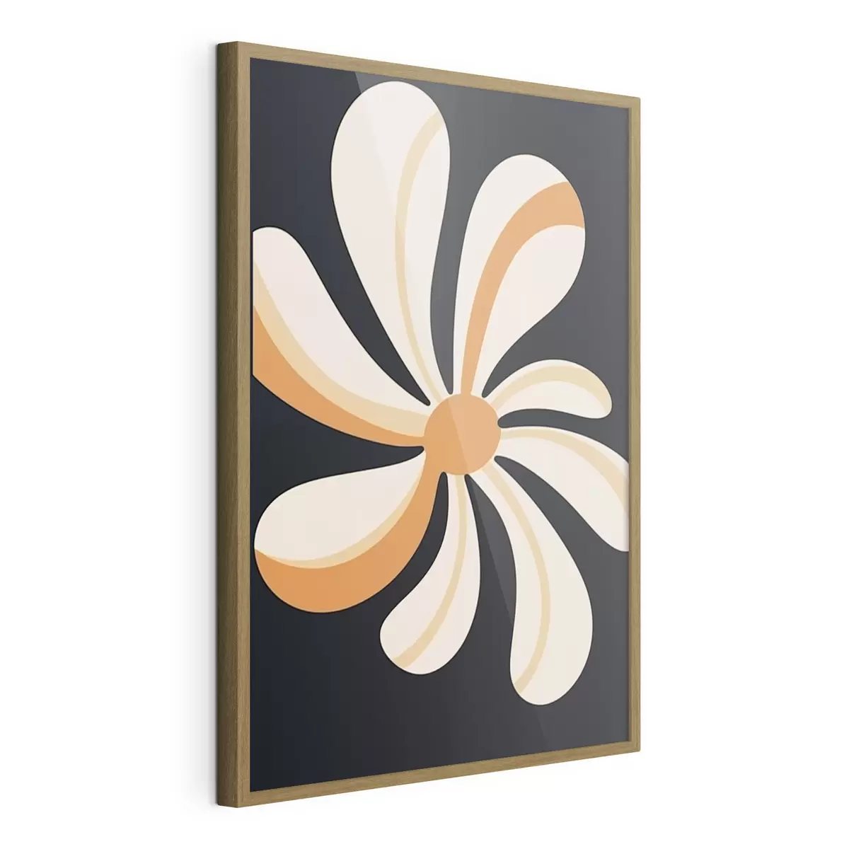 Poster Stilisierte Blume f45151