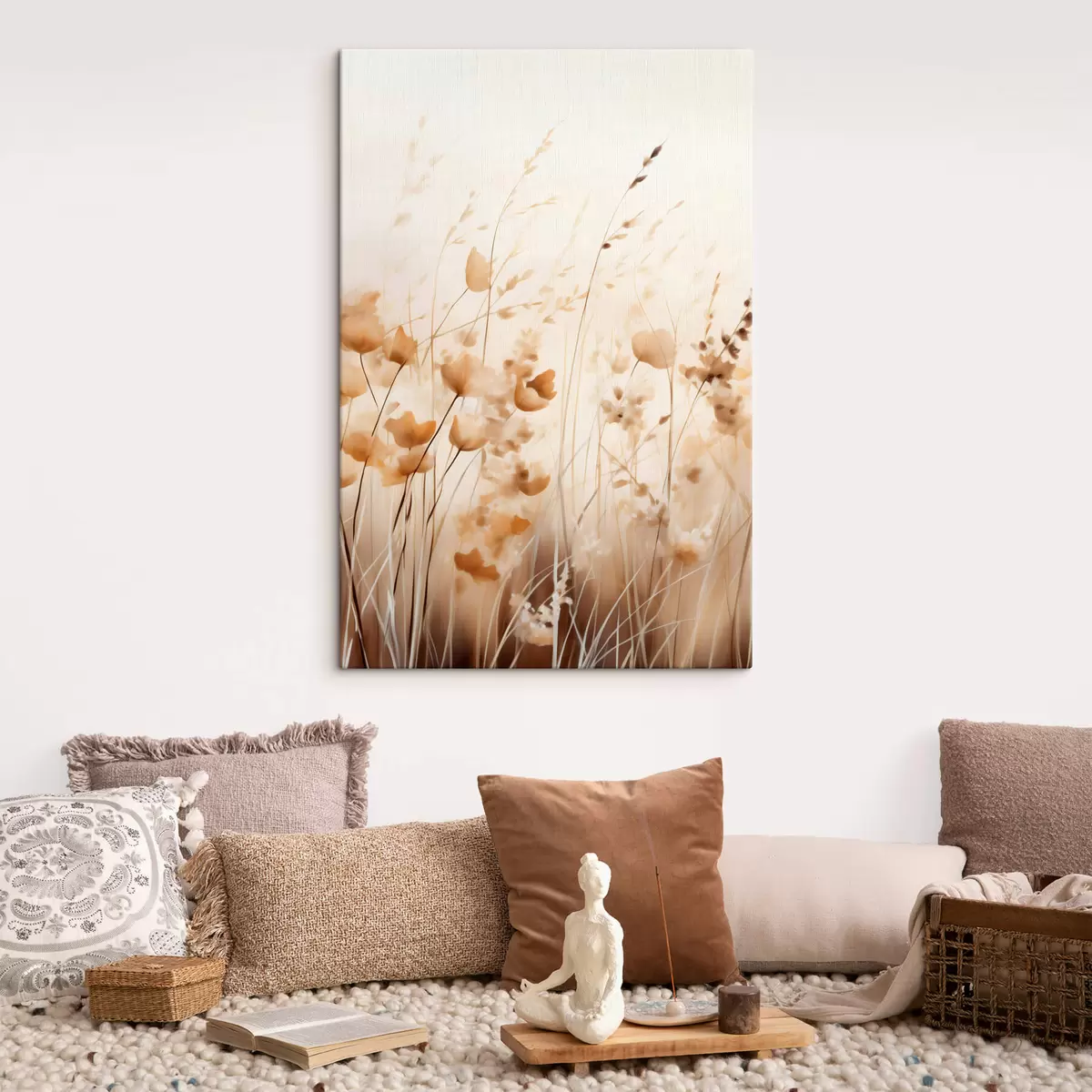 Fototapete Abstrakte Wildblumen s45063