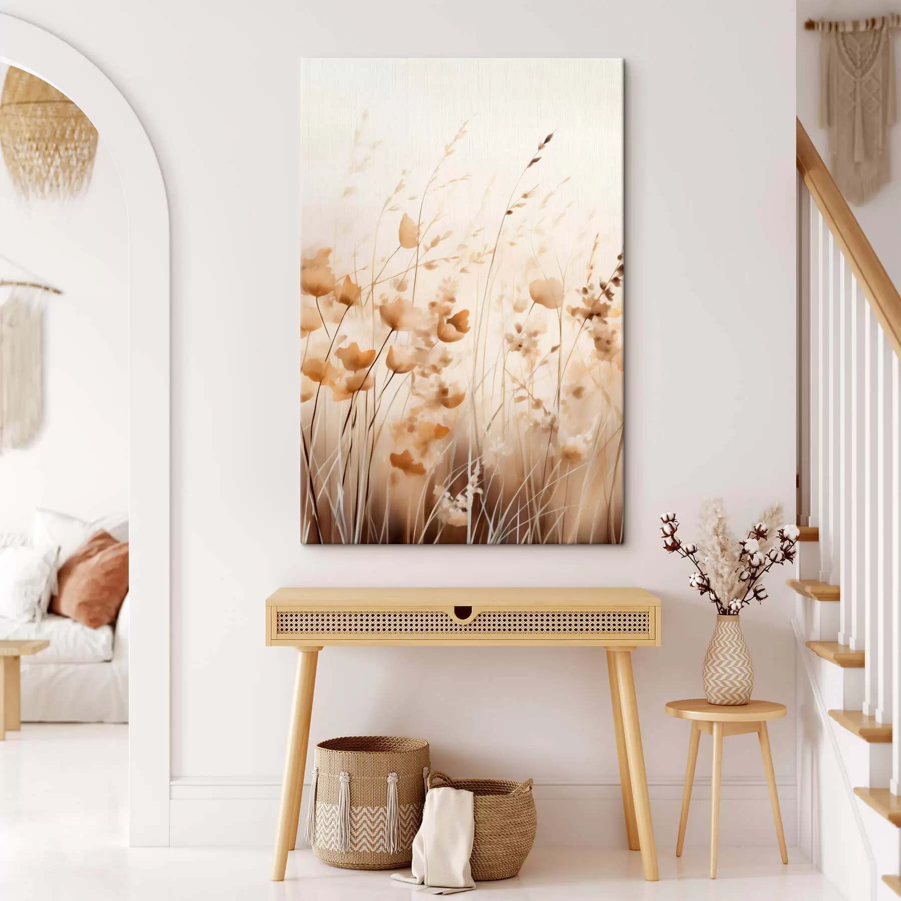 Fototapete Abstrakte Wildblumen s45063