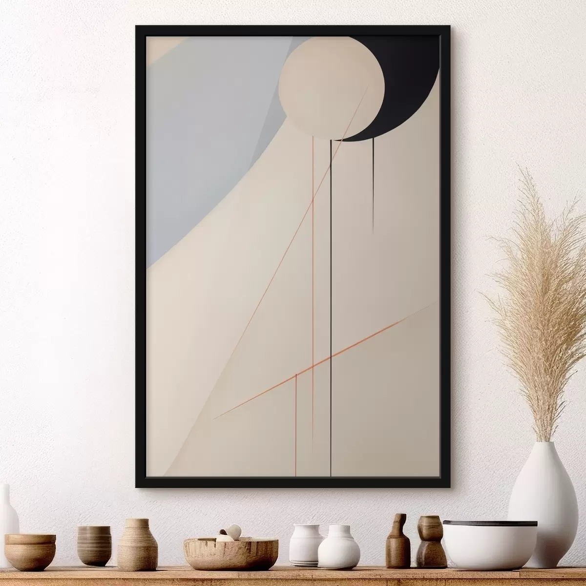 Poster Geometrische minimalistische Abstraktion f45212