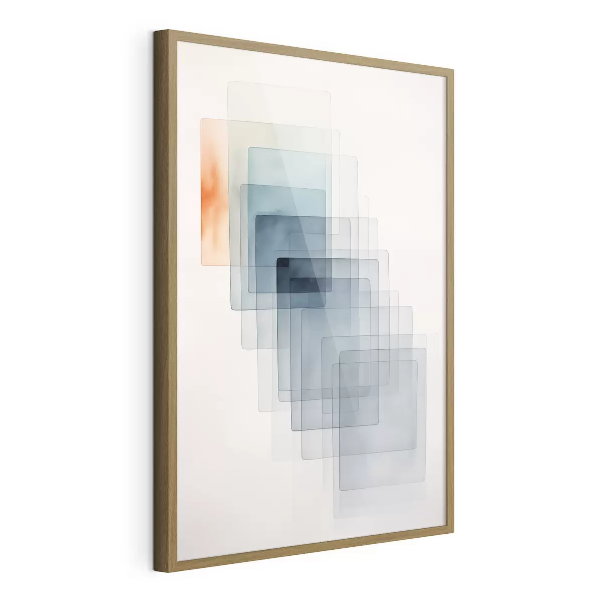 Poster Minimalistische geometrische Abstraktion f45213