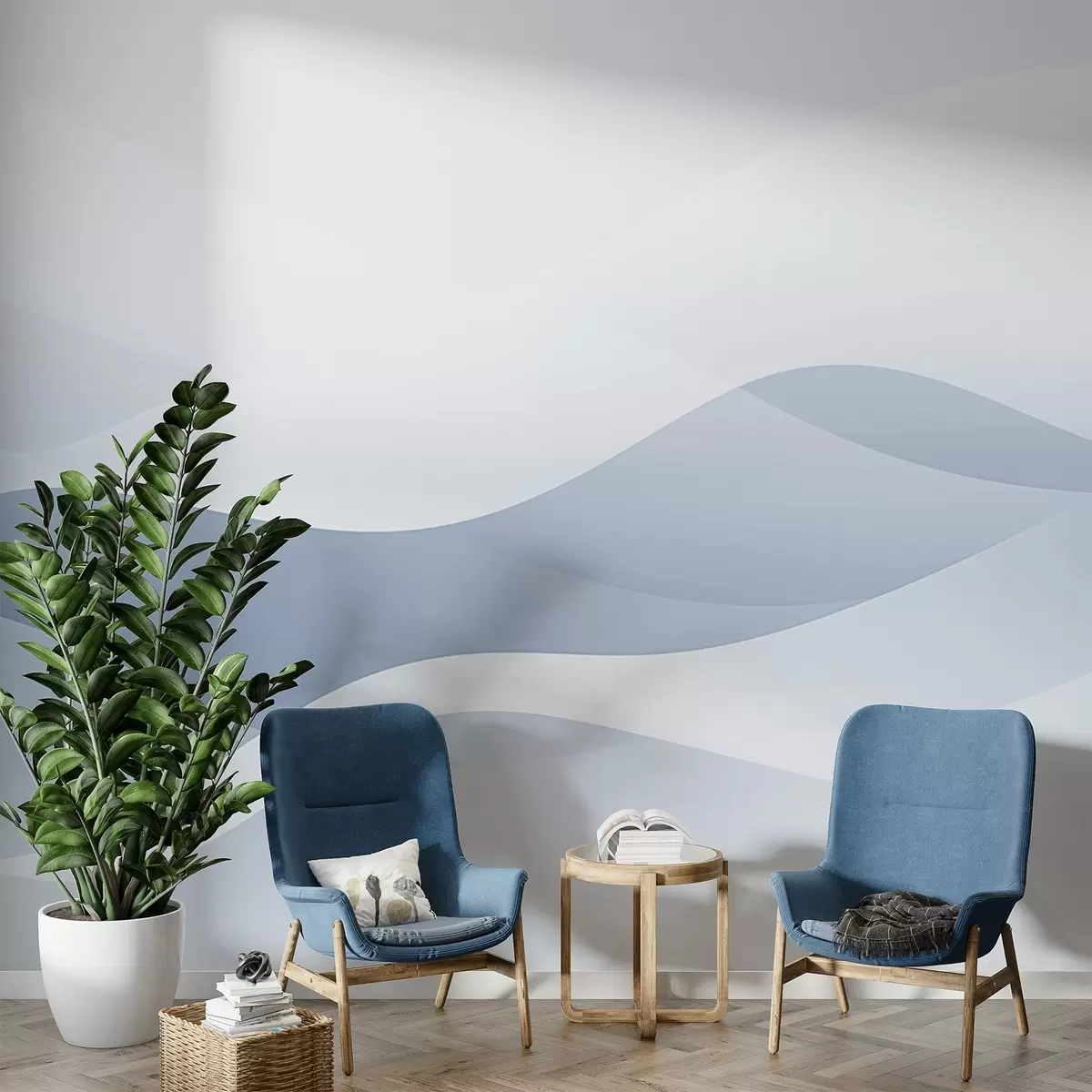 Fototapete Abstrakte Wellen w04288