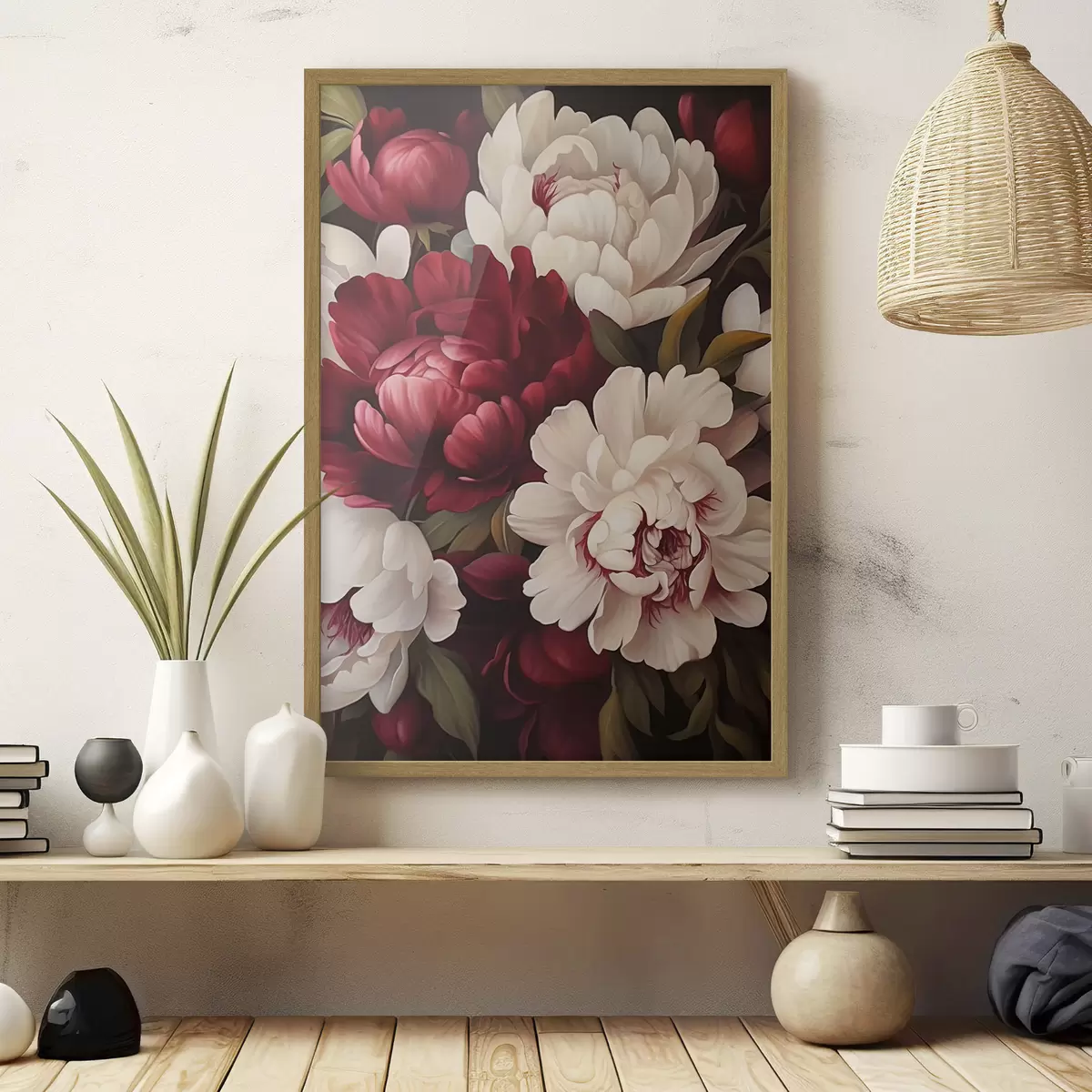 Poster Pfingstrosen f45220