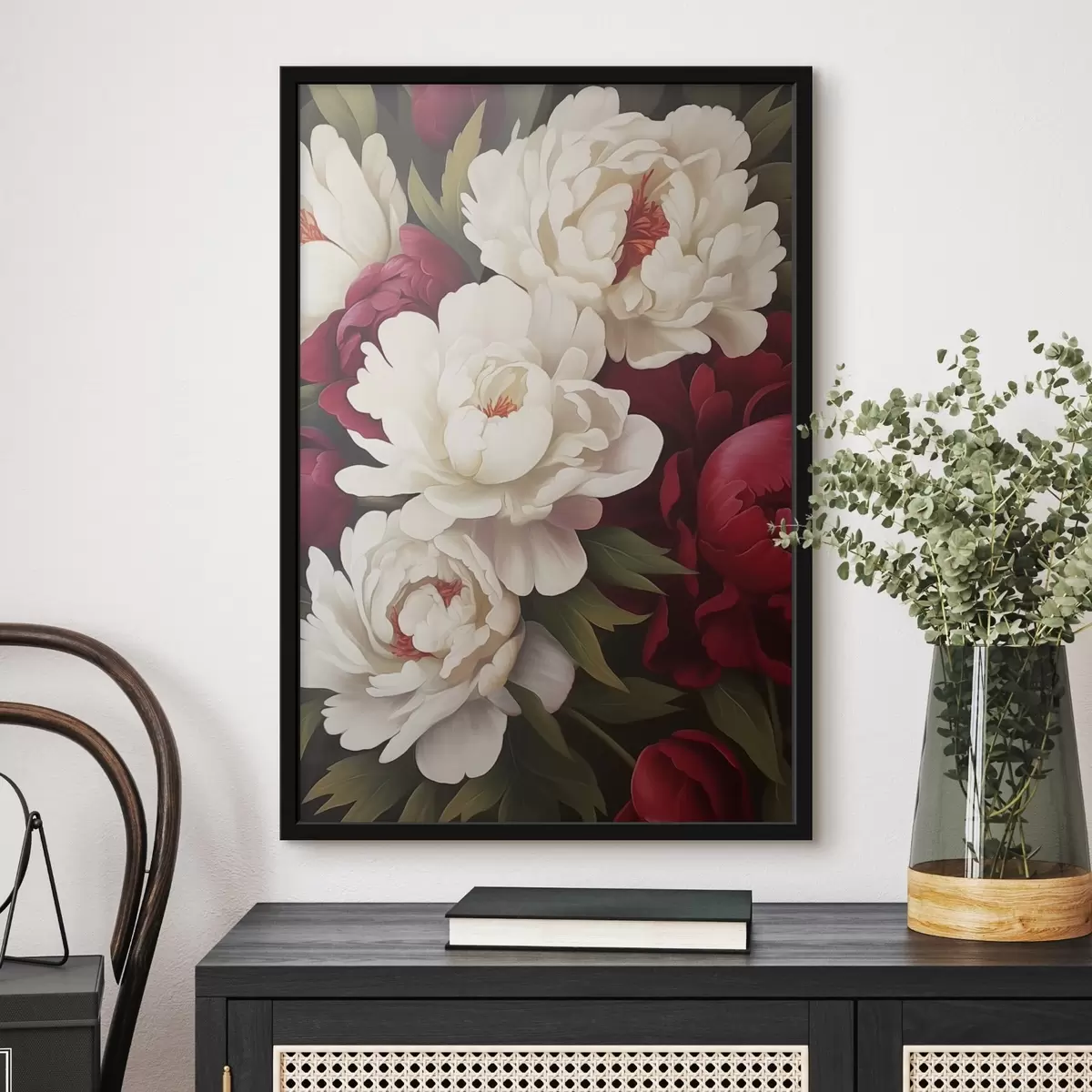Poster Pfingstrosen f45221