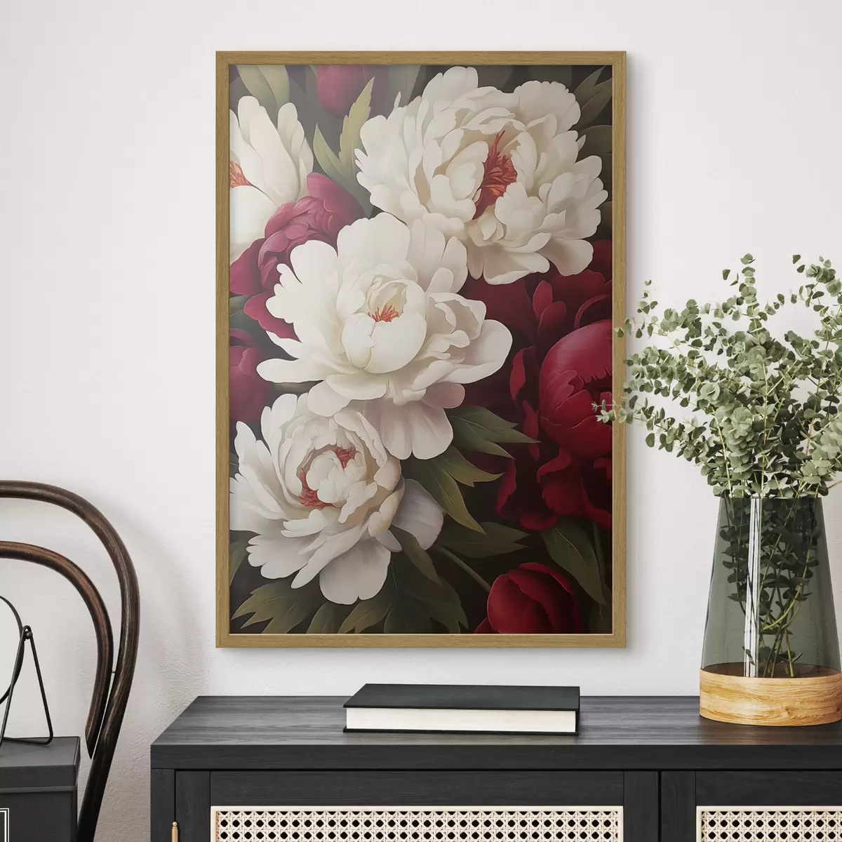 Poster Pfingstrosen f45221