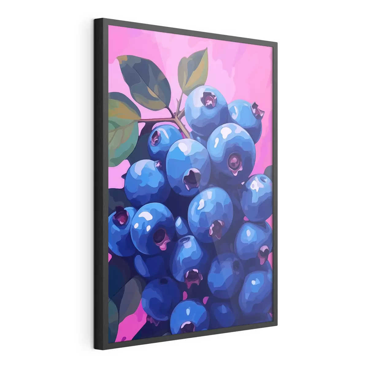Poster Saftige Heidelbeeren f45224