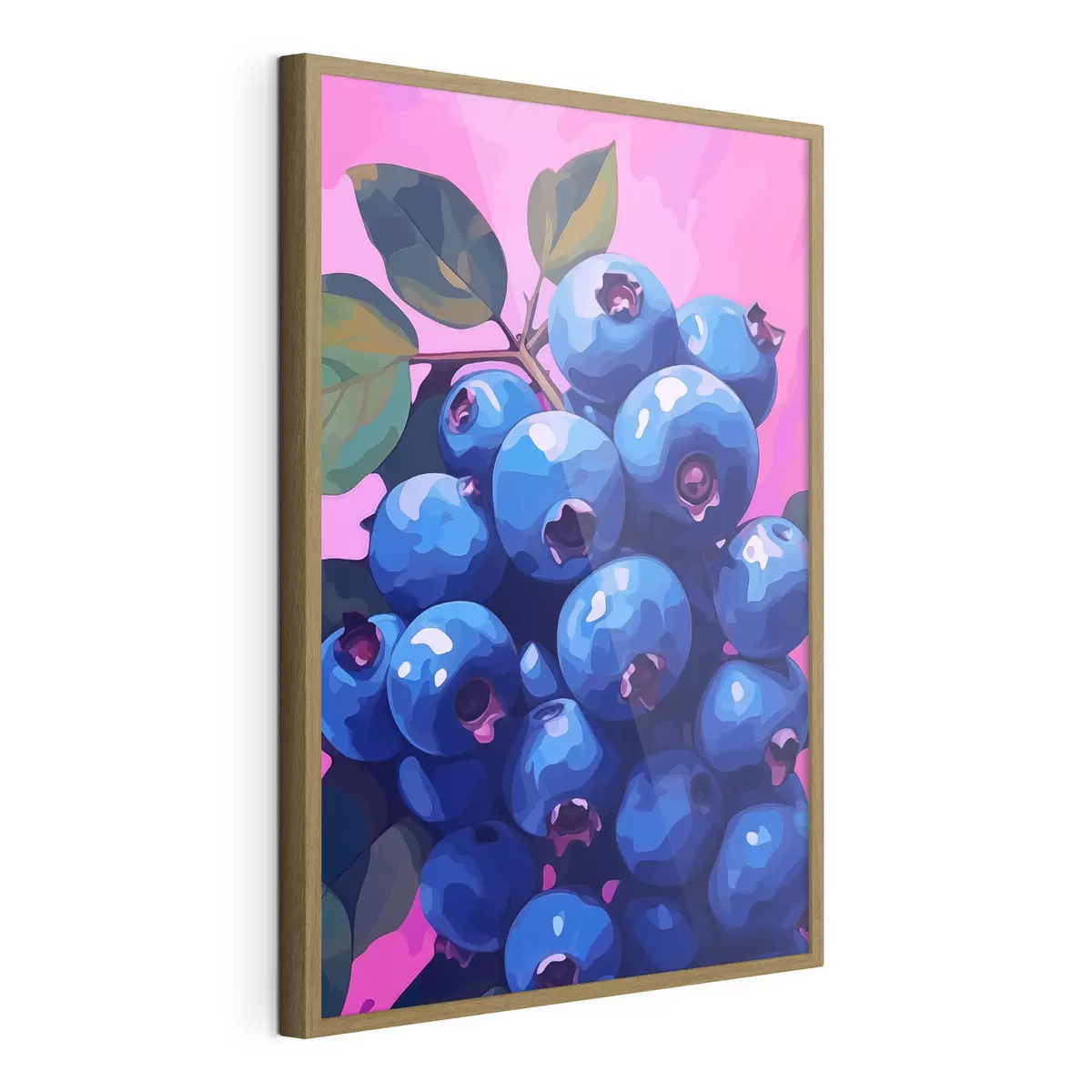 Poster Saftige Heidelbeeren f45224