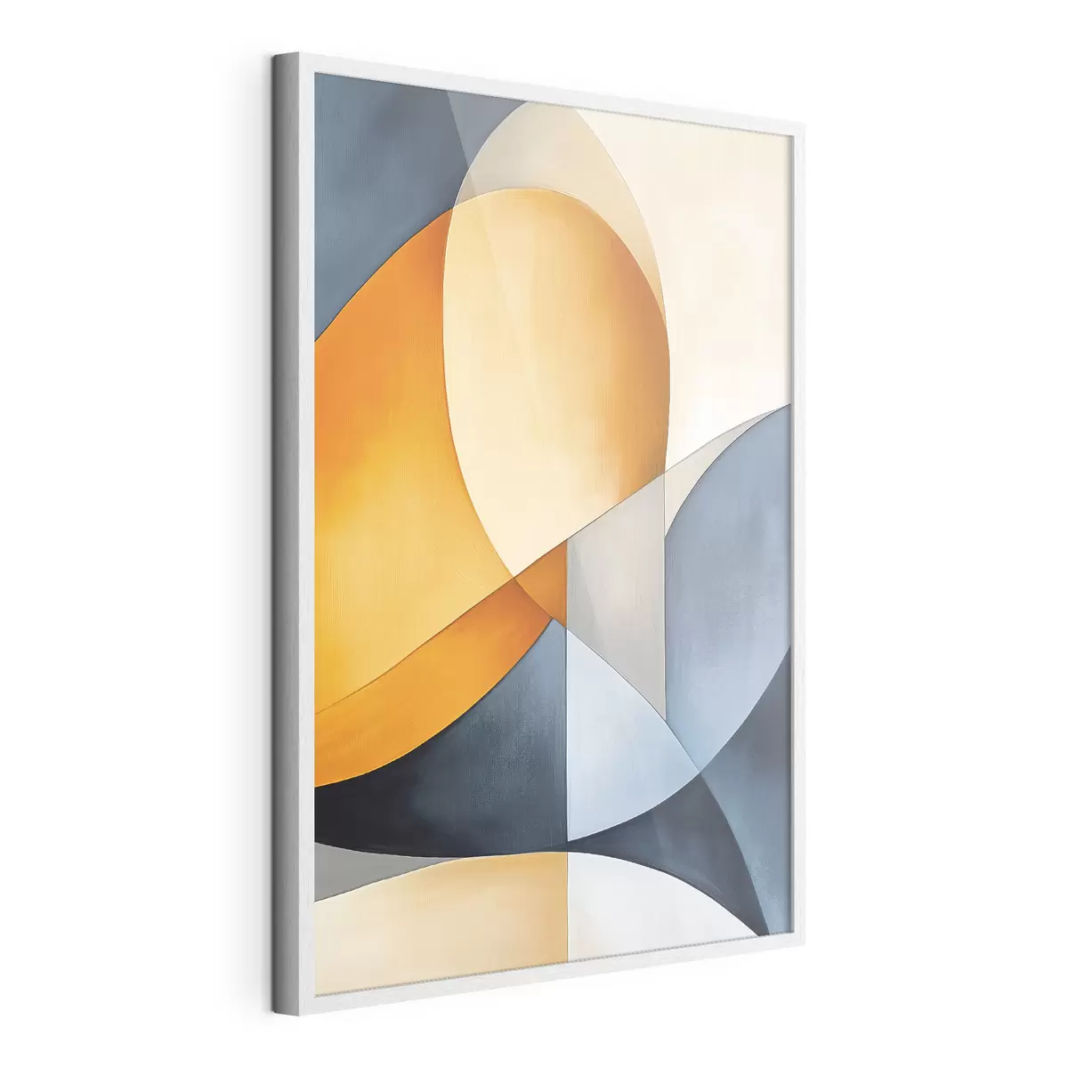 Poster Abstraktion mit geometrischen Formen f45202