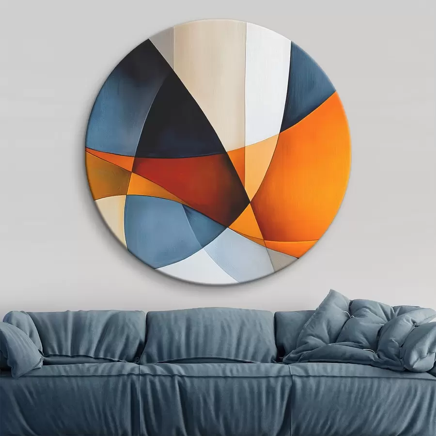 Fototapete Abstraktion mit geometrischen Formen r45201
