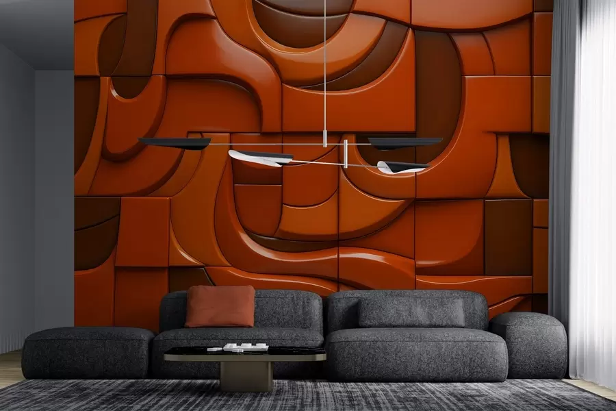 Fototapete Gemalte Reliefwand w04321v1