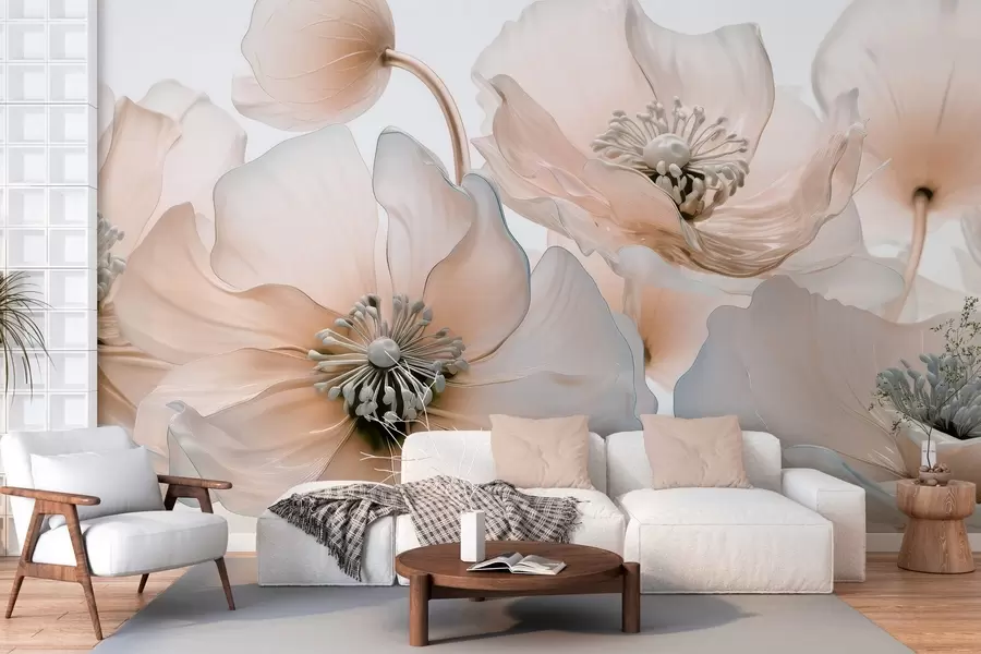 Fototapete Flora aus der Luft w04328v1