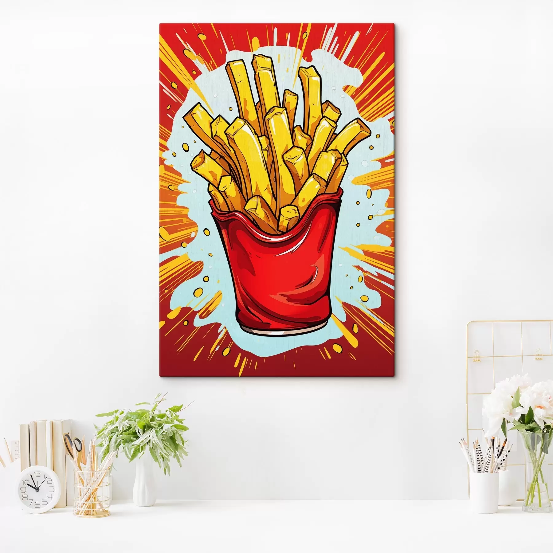 Fototapete Pommes frites  s45276