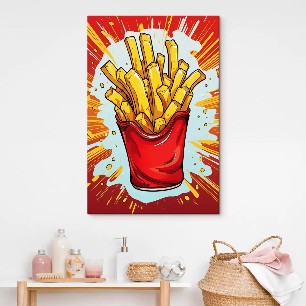 Fototapete Pommes frites  s45276