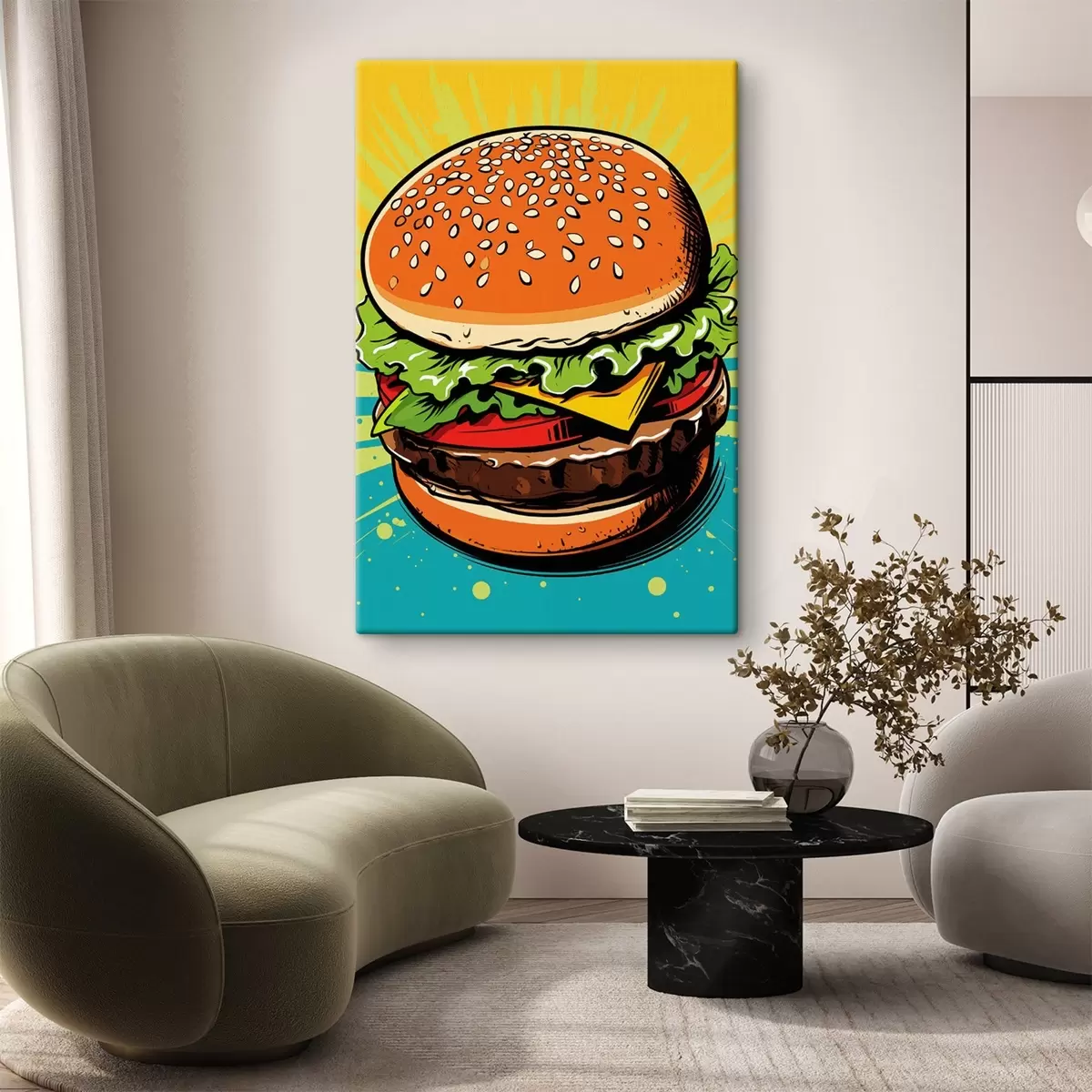 Fototapete Burger  s45277