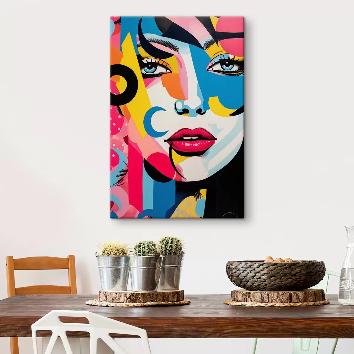Fototapete Pop-Art-Blick s45283