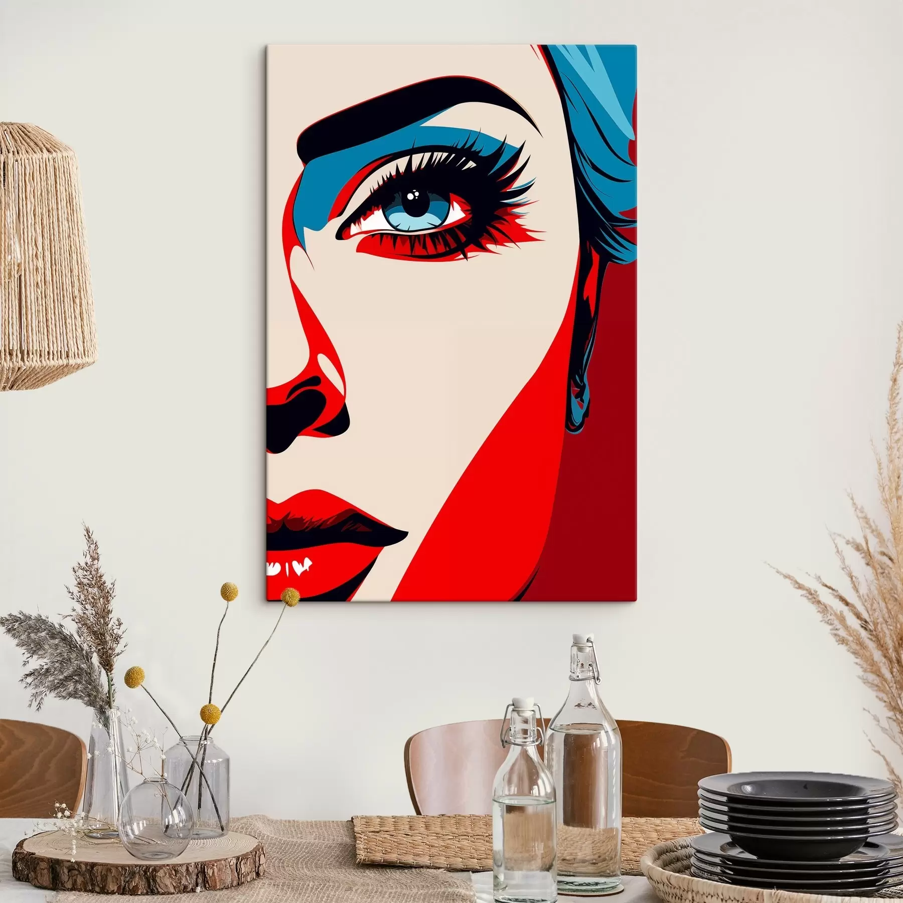 Fototapete Pop-Art-Kleid s45289