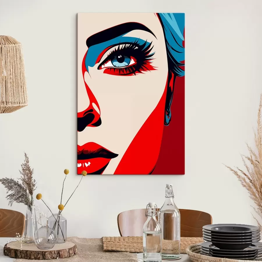 Fototapete Pop-Art-Kleid s45289