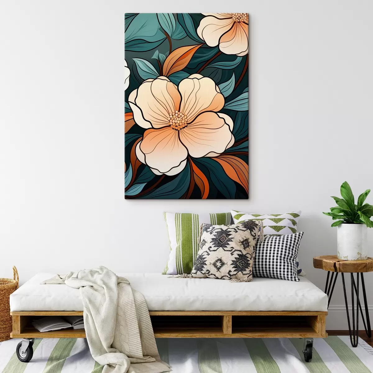 Fototapete Verschiedene Blumen s45290