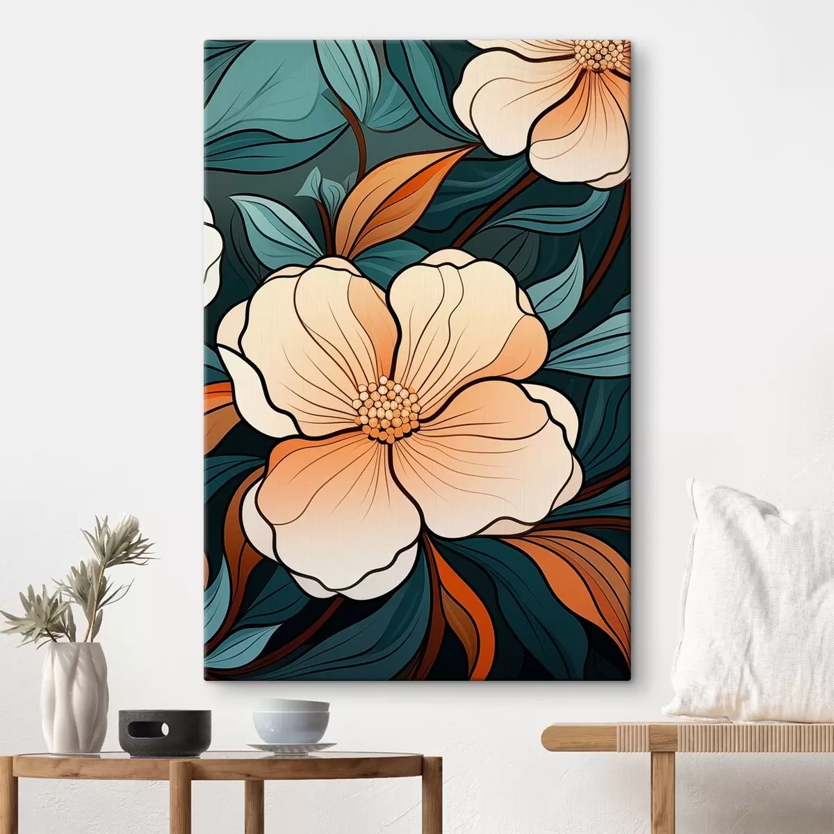 Fototapete Verschiedene Blumen s45290