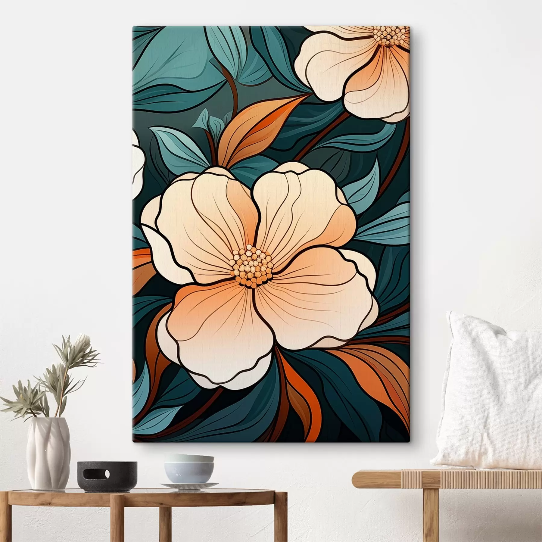 Fototapete Verschiedene Blumen s45290