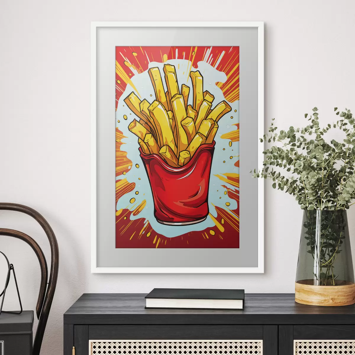 Poster Pommes frites f45276