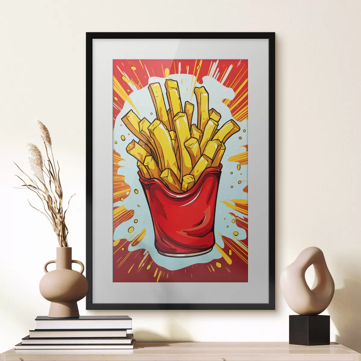 Poster Pommes frites f45276