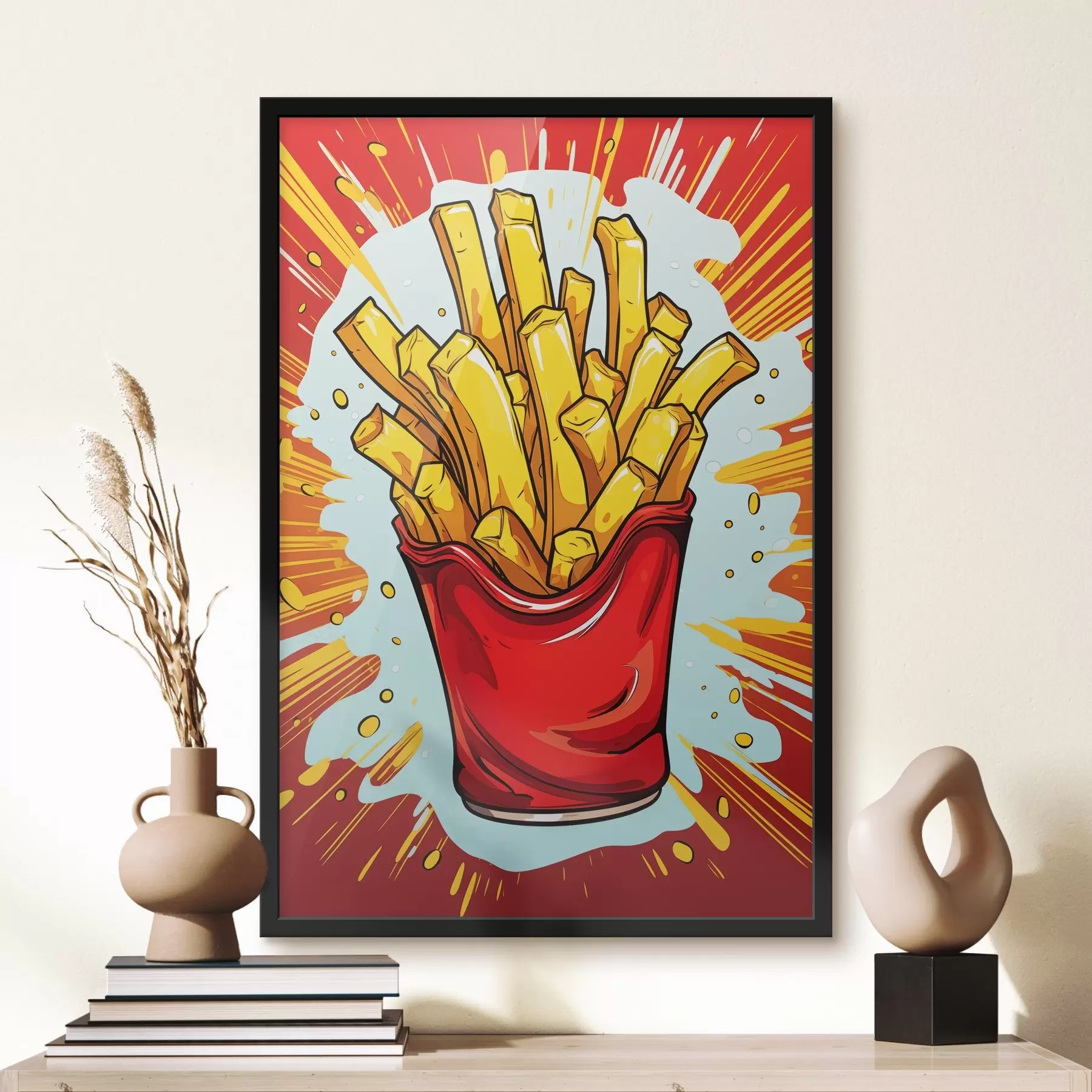 Fototapete Pommes frites f45276
