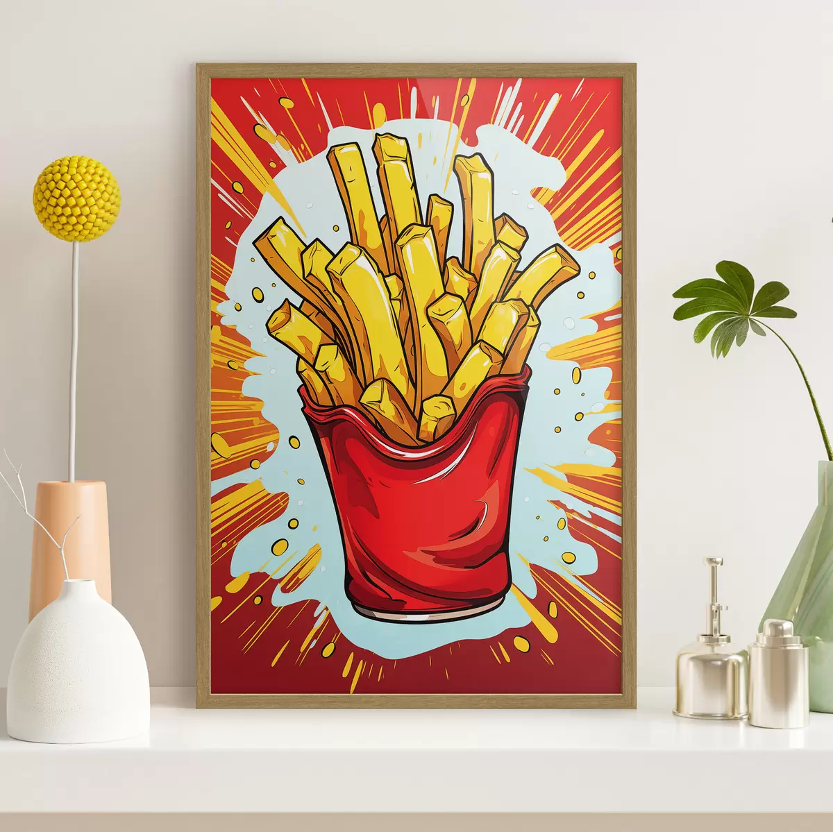 Poster Pommes frites f45276