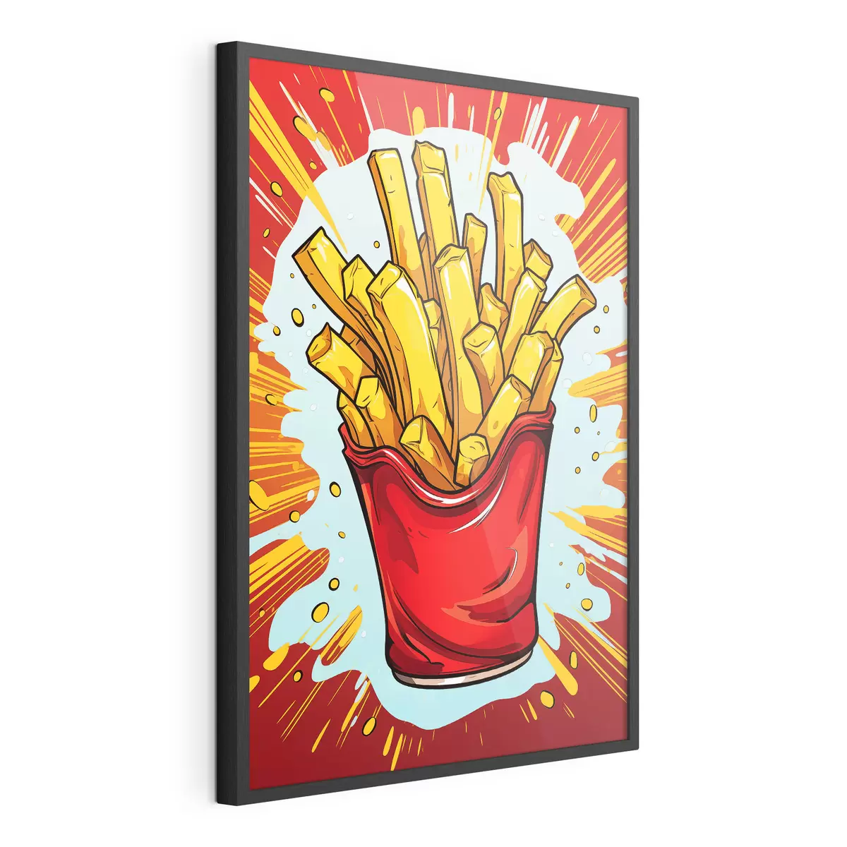 Poster Pommes frites f45276
