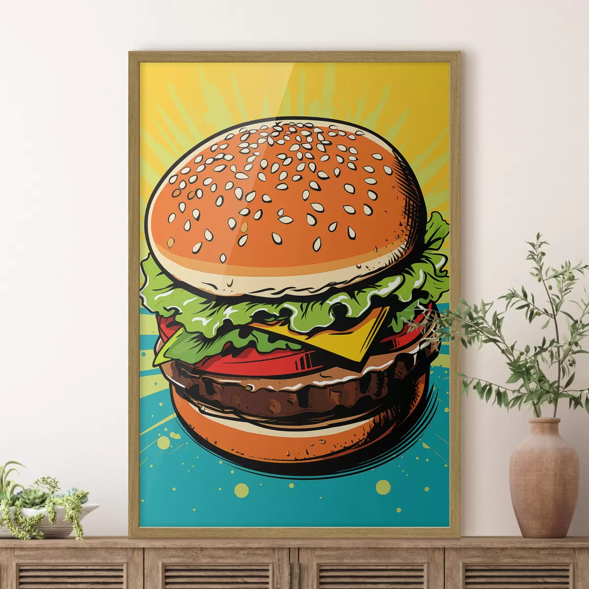 Poster Burger f45277