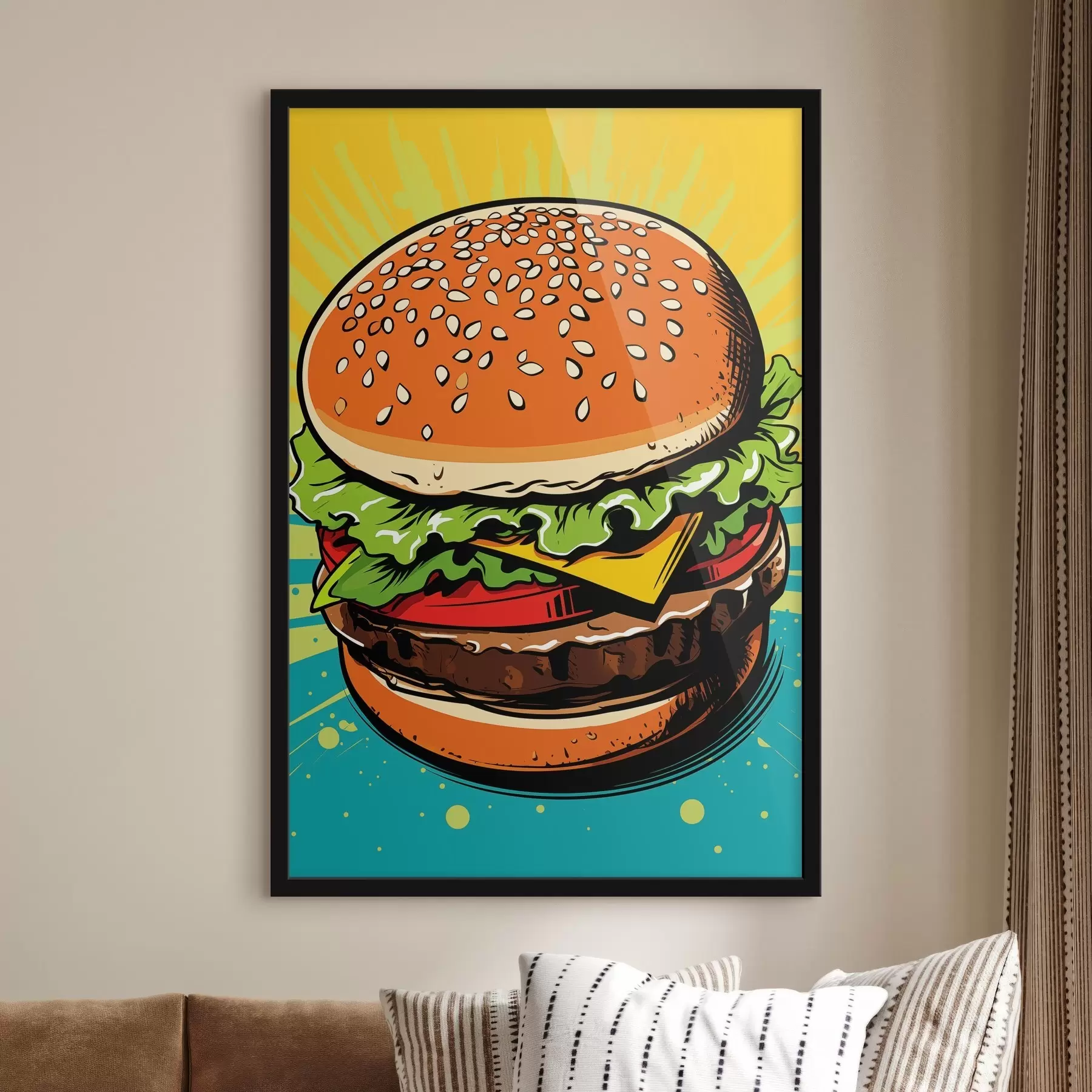 Fototapete Burger f45277