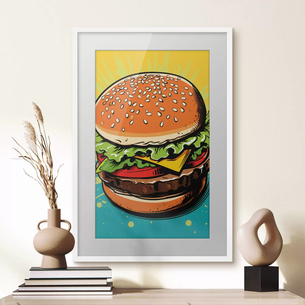 Poster Burger f45277