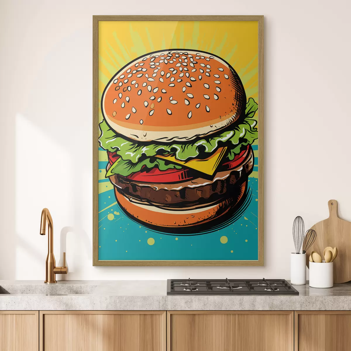 Poster Burger f45277